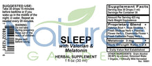 Load image into Gallery viewer, Sleep with Valerian and Melatonin Liquid Extract 1 oz
