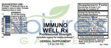 Load image into Gallery viewer, IMMUNO WELL Rx - 1 oz Liquid Herbal Formula
