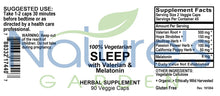 Load image into Gallery viewer, Sleep with Melatonin - 90 Veggie Caps
