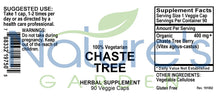 Load image into Gallery viewer, Chaste Tree - 90 Veggie Caps with 400mg Organic Chasteberry
