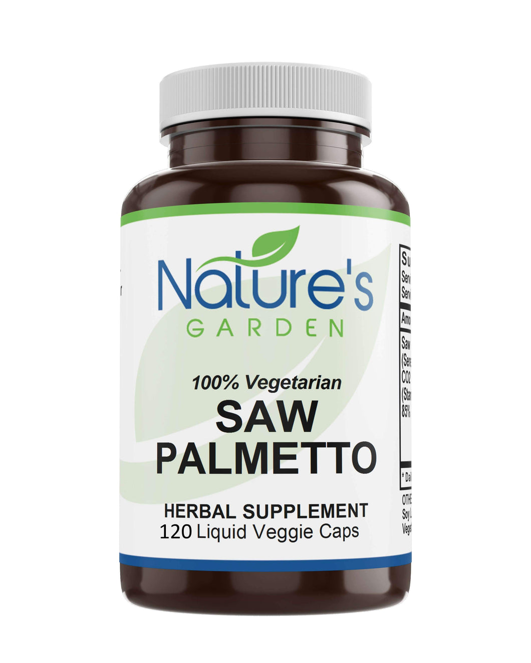 Saw  Palmetto  - 120 Liquid Veggie Caps