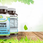 Livamed - Supreme Stress B Veg Caps 100 Count - Livamed Vitamins