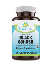 Load image into Gallery viewer, Livamed - Black Cohosh Veg Caps 100 Count - Livamed Vitamins
