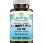Livamed - St. John's Wort 300 mg Veg Caps 100 Count - Livamed Vitamins