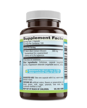 Livamed - St. John's Wort 300 mg Veg Caps 100 Count - Livamed Vitamins