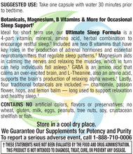 Load image into Gallery viewer, Ultimate Sleep Formula Veg Caps 100 Count
