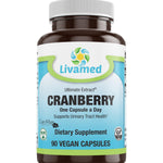 Livamed - Cranberry (Cran-Max®) Veg Caps 90 Count - Livamed Vitamins
