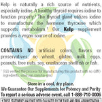 Kelp with Iodine Veg Tabs 250 Count