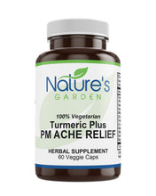 Load image into Gallery viewer, Turmeric Plus PM Ache Relief - 60 Veggie Caps
