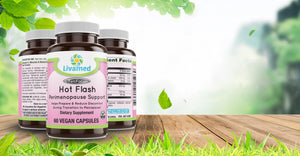 Livamed - Hot Flash Perimenopause Support Veg Caps 60 Count - Livamed Vitamins