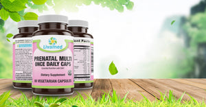 Livamed - Prenatal Once Daily Veg Caps 60 Count - Livamed Vitamins