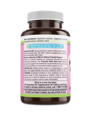 Livamed - Prenatal Once Daily Veg Caps 60 Count - Livamed Vitamins