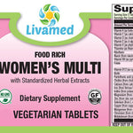 Food Rich Women's 45+ Multi Veg Tabs