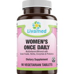 Livamed - Women's Once Daily Veg Tabs 90 Count - Livamed Vitamins